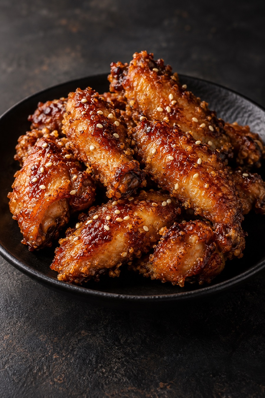 Alitas teriyaki