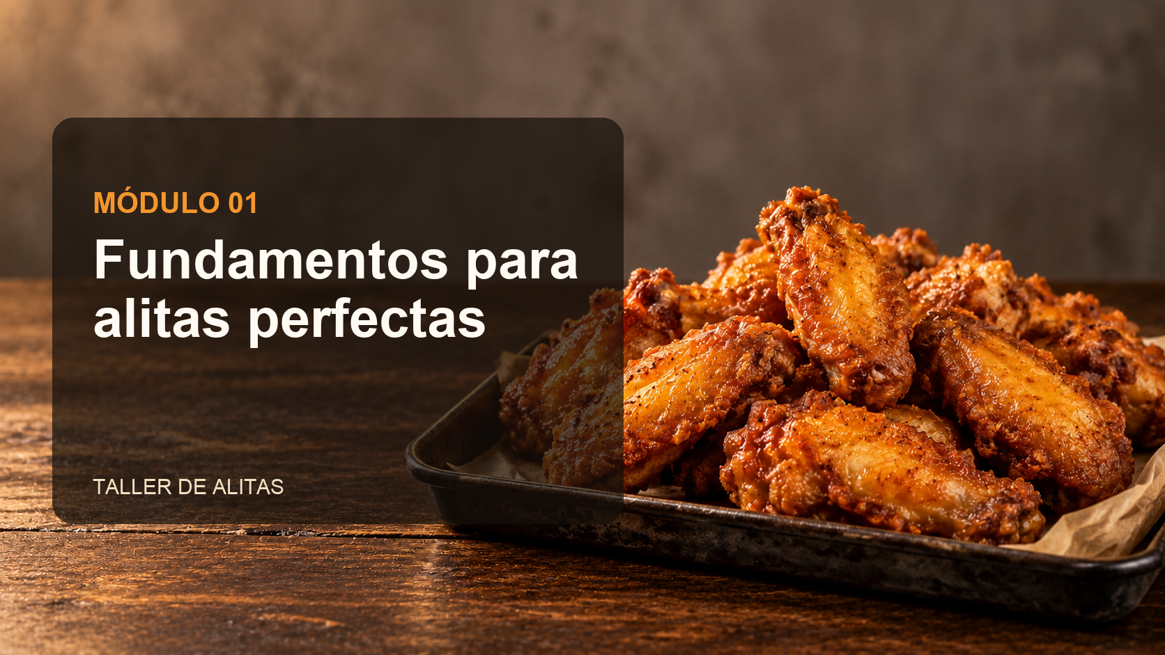 Clase del Taller de Alitas de Sabores