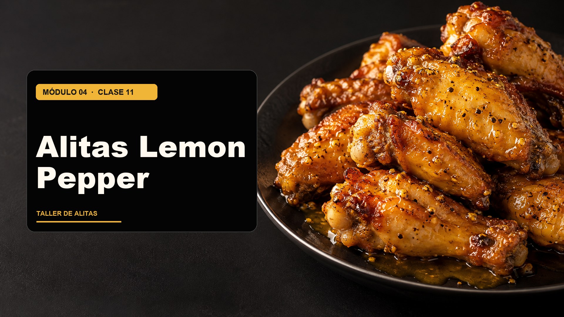 Alitas Lemon Pepper